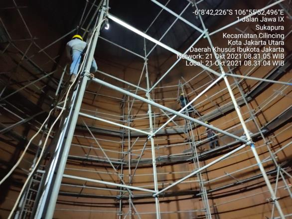 Pekerjaan scaffolding