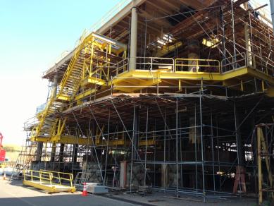 Proyek scaffolding industri